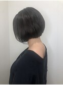 似合わせカット/アースカラー/デザインカラー/ショートボブ