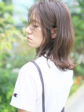 カモン(CAMON) 切りっぱなしのミディレイヤー