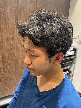 バーバーカズ(barberKAZU) ツイスト＋スパイラルナチュラルスタイル