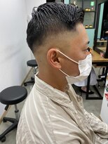 キューズ クラブ(cuz KLUB)&nbsp;【cuzKLUB】バーバースタイル スキンフェード×サイドパート池袋