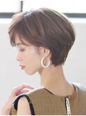大人ショートボブ「ヘルシー×抜け感」