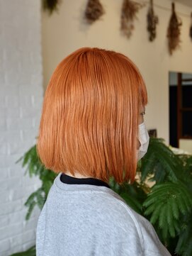 アルベレットオブヘア (arBellet of hair) ミディアム×タイガーオレンジ