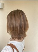 ふんわりレイヤー外ハネstyle
