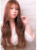 デジタルパーマとくすみブルーのテラコッタミニウルフ小顔ボブ