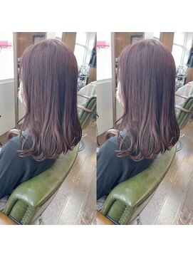 ヘアーサロン リバース(Hair Salon Rebirth) 【防府/Rebirth】ピンクブラウン