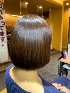 アイコニック 日進梅森台店(ICONIQ) 髪質改善 ミディアムボブ