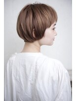 グランアージュ 錦糸町(grandage)&nbsp;マッシュショートボブぱっつん前髪パールベージュ20代30代40代