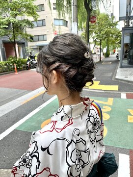 ロイド(Royd.) 浴衣ヘアアレンジ