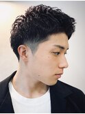 【好印象パーマ】爽やかさアップビジネスパーマスタイル