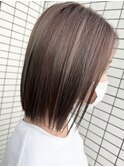 ☆20代30代40代　切りっぱなし　ハイライトボブ☆