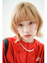 リタセカンド(Lita second) くびれウルフボブ/ピンクブロンド