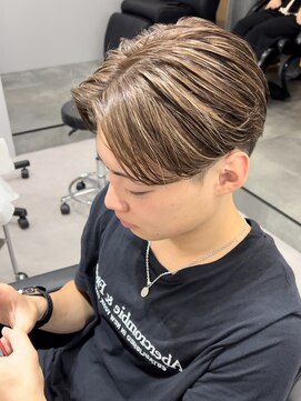 リベル(LIBER) 八王子駅/メンズ/ハイライト/センターパート/八王子