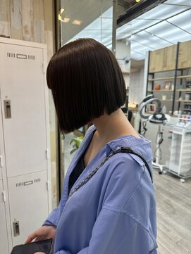 ベンジー 蔵前ii店(benji) 切りっぱなしボブ