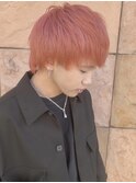 メンズ/サーモンピンク