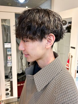 テトラ バイ ネオリーブ 横浜西口店(tetra by neolive) 波巻きスパイラルパーマメンズパーママッシュ☆横浜