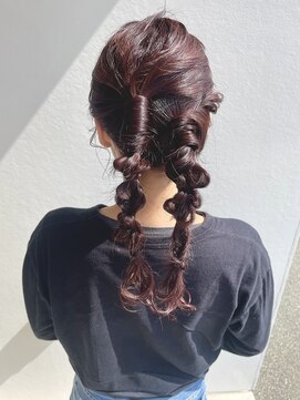 美容室 アイディー i-dee ツインアレンジ