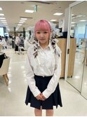 体育祭ヘアアレンジ