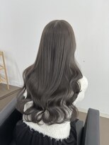 エトバイイオエ(et by ioe)&nbsp;黒髪/ボブルフ/ネビージュ/小顔/ワンレン/髪質改善/グレージュ