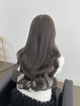 エトバイイオエ(et by ioe) 黒髪/ボブルフ/ネビージュ/小顔/ワンレン/髪質改善/グレージュ