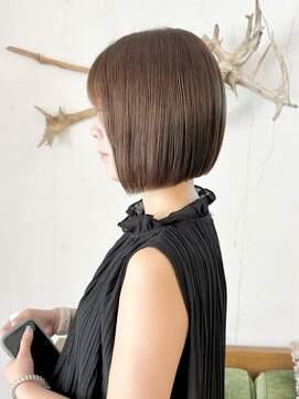 シーバイサイン(sea by Sign) 前下がりボブ/グレージュ