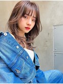 Aimee 町田　レイヤーカット×ココアブラウン