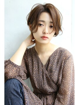 マルフェ 天王寺(marfe) 【marfe】大人ショート_耳かけボブ_ハンサムショート