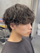 フィフスパーク(fifth PARK)&nbsp;渋谷緩め波巻きスパイラルパーマ縦落ちスパイラルパーマ刈り上げ