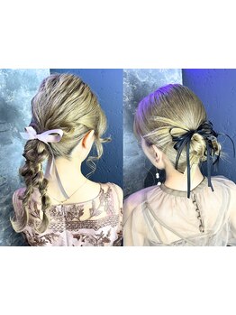 イベント/普段にもプロのヘアセット＆ヘアメイクで可愛さUP♪ヘアメイクレッスンあり◎［上野ヘアメイク］