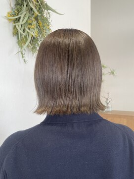 リル 茅ヶ崎(Liru:) 着物/メルティカラー/似合わせカット/ウェーブミディアム/茅ヶ崎