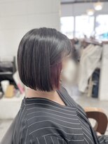 エフフォーユアヘアー 北方店(F for your hair)&nbsp;イヤリングカラー濃いめピンク