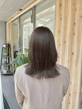 リア 自由が丘(REA) 【マオ】赤みのないブリーチなし透明感カラー自由が丘