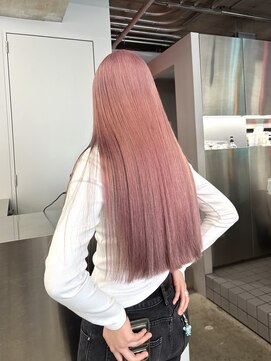 レコ 渋谷(LECO) スーパーロングハイトーンピンク