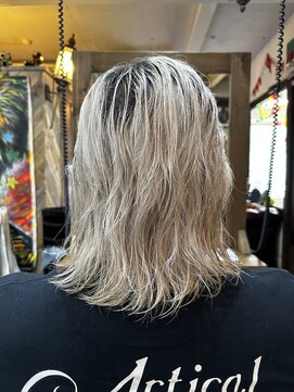 アーティカル(ARTICAL) #長崎美容室#長崎エクステ#ハイトーン