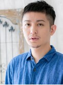 大人かっこいいブラックフェードカットg戸田公園