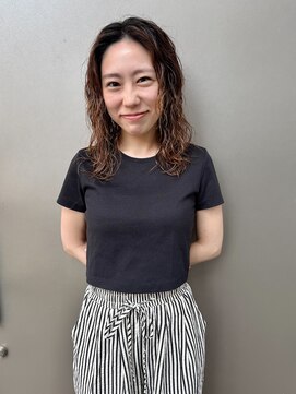 ヘアー アイス ルーチェ(HAIR ICI LUCE) ロングパーマ スパイラルパーマ 前髪パーマ ウェーブ 大須/ 井上