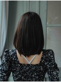 大人ロブ白髪染め30代40代50代60代大人女性