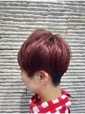 20代30代透明感◎ブリーチカラー×チェリーピンク
