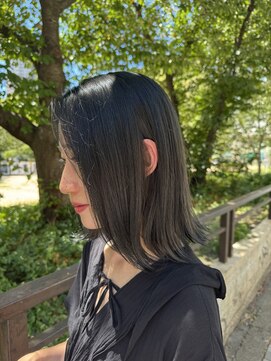 サル(saru) #切りっぱなし × #オリーブベージュ