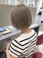 ティディ(Tidi) ミニボブ/ショートボブ/丸みショート/ミルクティ/豊中庄内