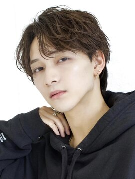 エイド 恵比寿(aid) 毛流れニュアンスアップバングショートビジネスヘア