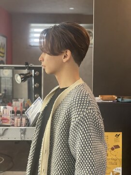 アクタノイドエット(acta noid etto) メンズナチュラルセンターパート