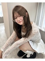 ボタン テンジン(VOTAN tenjin)&nbsp;【杉本大地】韓国ヘア/レイヤーカット/ヘーゼルベージュ/天神