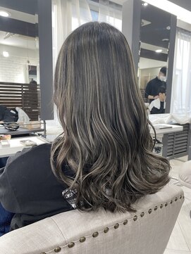 リス 練馬 桜台(Lisse) 20代30代40代　ハイライト　伸ばしかけヘア　髪質改善