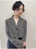 【morio池袋】刈り上げパーマ＊