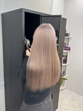 ニューワン バイ ネイバー 立川(Newone by neighbor) ブリーチカラー (ブリーチ/ケアブリーチ/ミルクティー/立川)