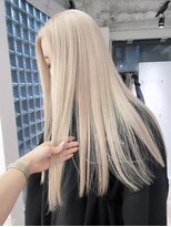 ペレ アネックス 大阪梅田茶屋町店(PELE ANNEX)&nbsp;イメチェン/ピンクベージュ/アンブレラカラー/前髪/梅田