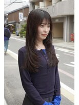 フォン(fon)&nbsp;顔まわりのレイヤーカット ロング