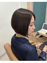 シュガー 仙台宮城野区(&Sugar)&nbsp;ミニボブ×縮毛矯正