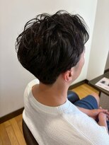 ヴァンカウンシル 清須店(VANCOUNCIL)&nbsp;爽やかメンズショート 柔らかなカールのニュアンスパーマ#3