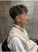 MEN’S HAIR/サーフカール/刈り上げセンターパート/太田